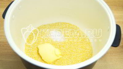 кукурузная каша в мультиварке на молоке