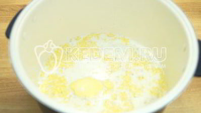 кукурузная каша в мультиварке на молоке