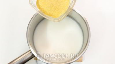 миндальная полента