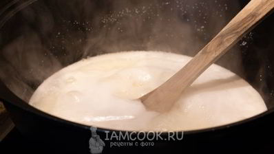 полента с сыром