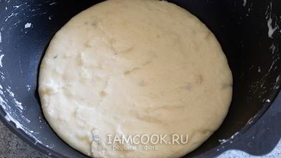 полента с сыром