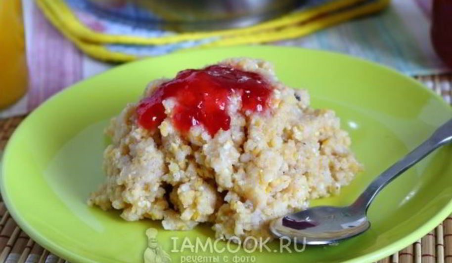 Рецепт постной кукурузной каши