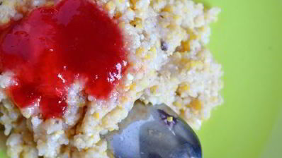 постная кукурузная каша