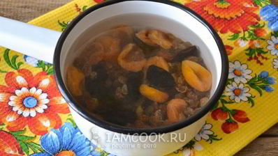 кутья из пшена с сухофруктами