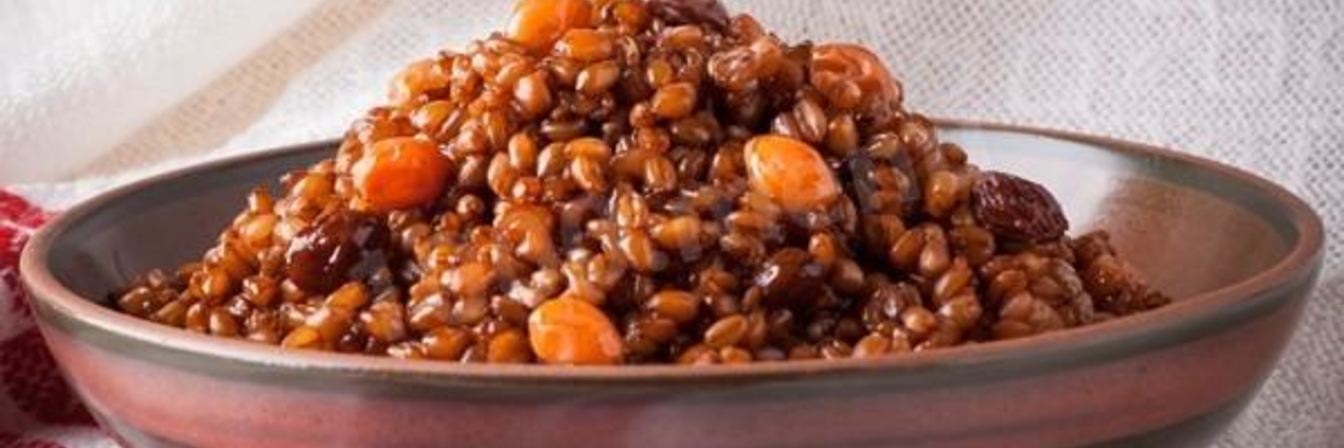 Кутья из пшеницы на Рождество