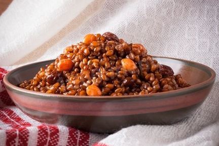 Кутья из пшеницы на Рождество