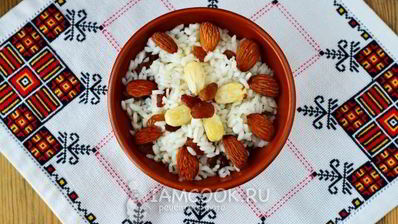 кутья из риса с изюмом поминальная