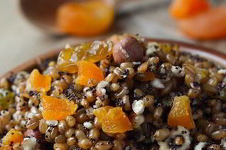 Кутья с изюмом