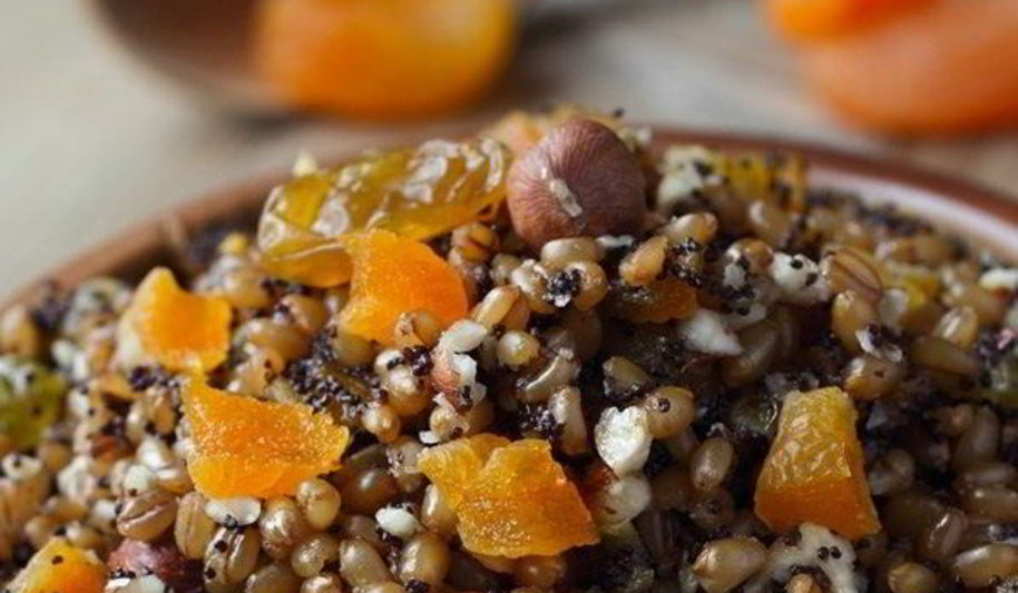 Рецепт кутьи с изюмом