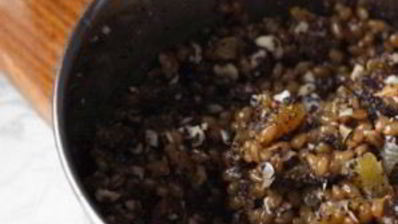 кутья с изюмом