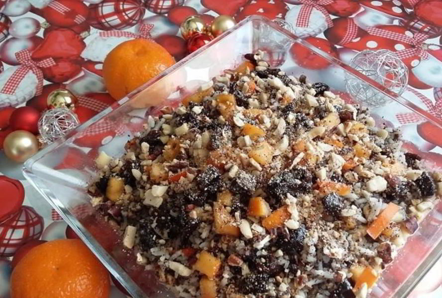 Кутья с рисом, маком, черносливом и курагой