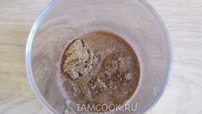 льняная каша с черносливом