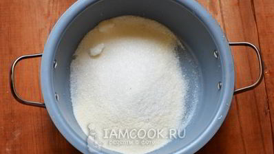 манная каша на сухом молоке