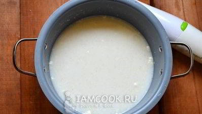 манная каша на сухом молоке