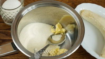 манная каша с бананом