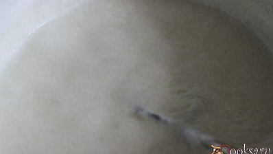 манная каша с клубникой и шоколадом