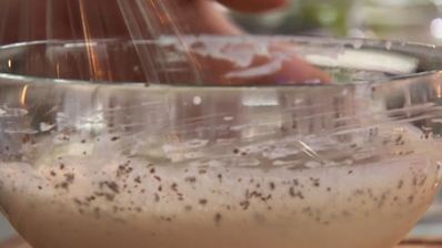 манная каша с кофе