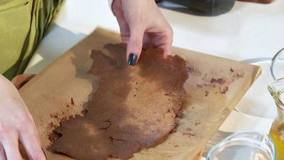 манная каша с соленой карамелью