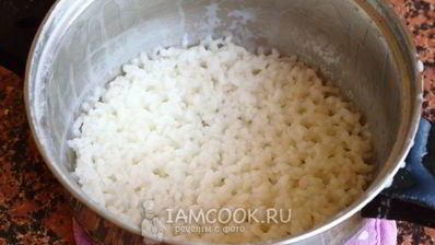 молочная каша из риса и манки