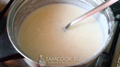 молочная каша из риса и манки