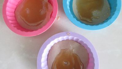 запеченная каша с бананами и яблочным пюре перевертыш