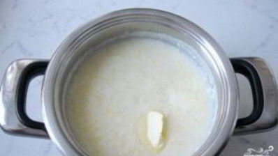 молочная каша из риса и пшена