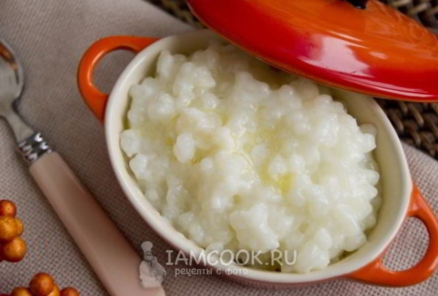 Молочная каша из саго