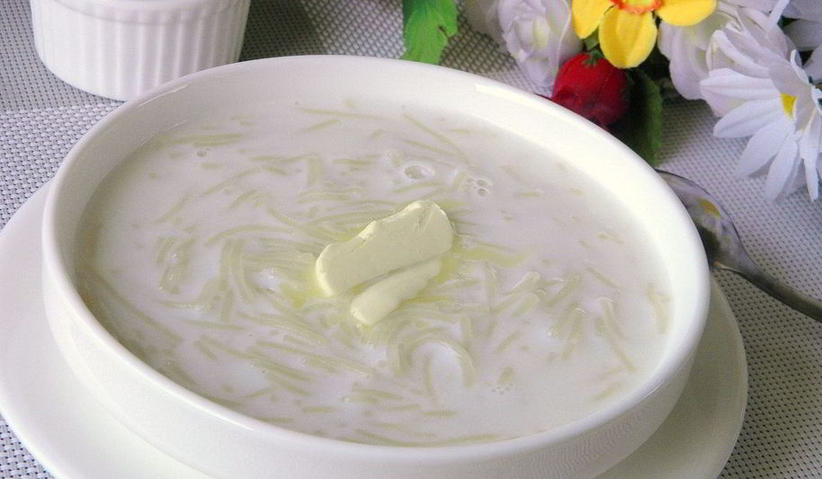 Рецепт молочной каши с вермишелью