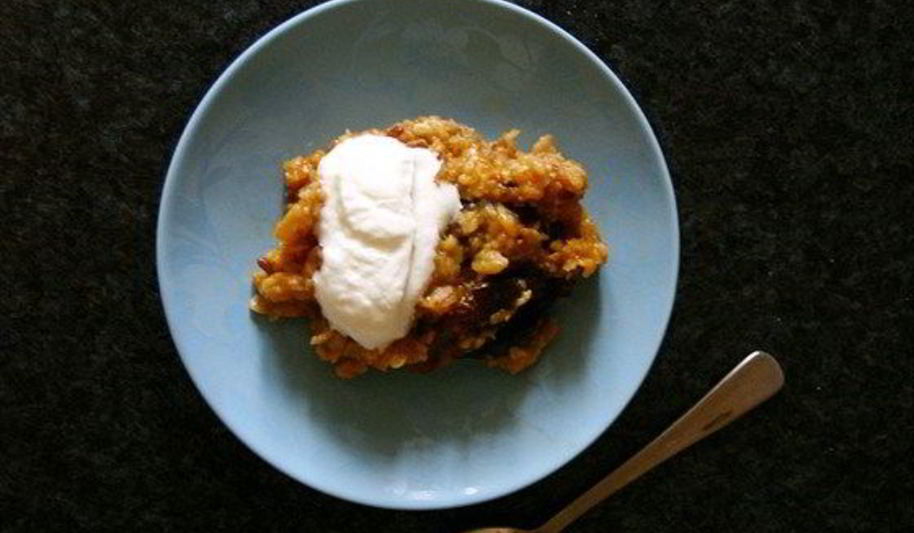 Рецепт морковной каши из злаковых хлопьев черносливом