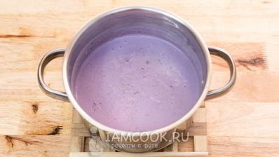 овсяная каша с черникой