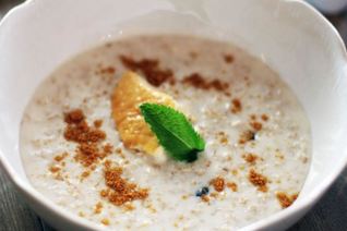 Овсяная каша с крем-брюле