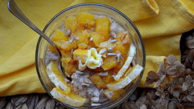 апельсиновая овсянка