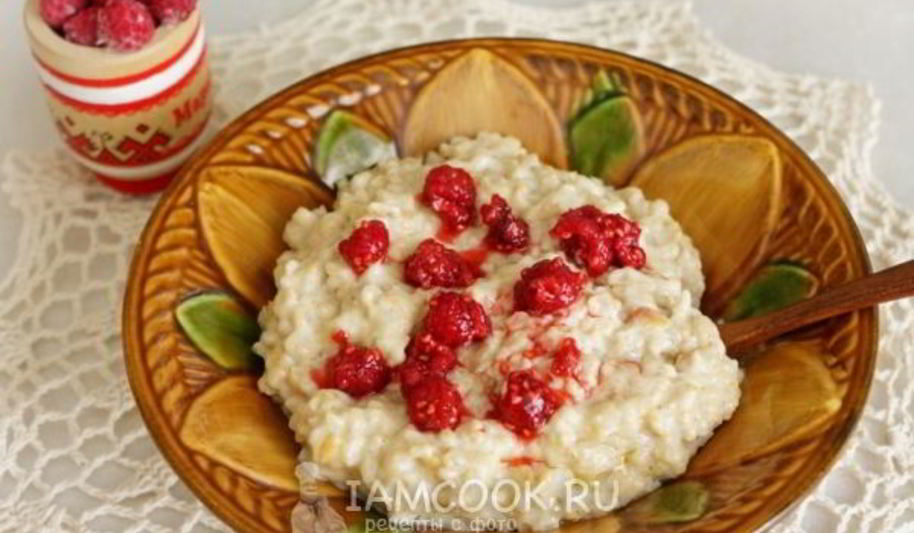 Рецепт карамельной овсяной каши