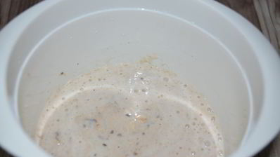 ленивая овсянка с черносливом