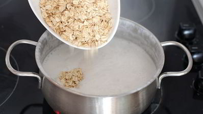 овсяная каша на кокосовом молоке