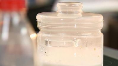 овсяная каша на мятном молоке