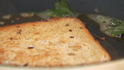 овсяная каша на мятном молоке