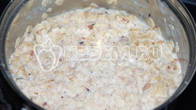 овсяная каша с бананом