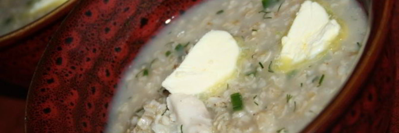 Овсяная каша с курицей в мультиварке