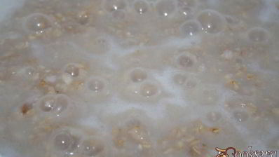 овсяная каша с курочкой и топленым сливочным маслом