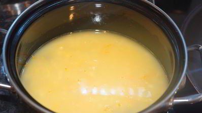 овсяная каша с нектаринами