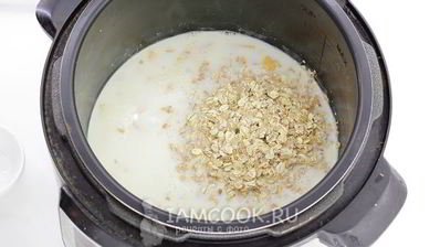 овсяная каша с тыквой