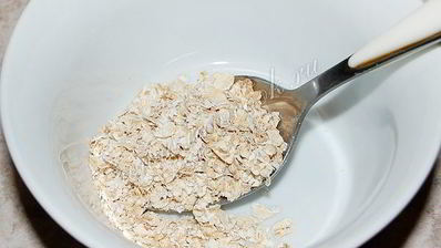 овсяная каша с яблоками