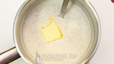 овсянка на молоке