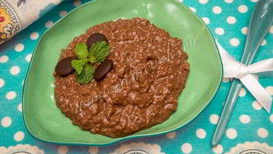 шоколадная овсяная каша