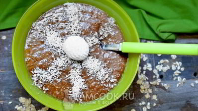 веганская овсянка с кэробом