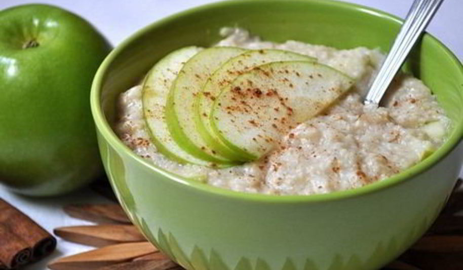 Рецепт яблочно-овсяной каша для малышей