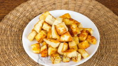 гороховая каша с перловкой и сыром