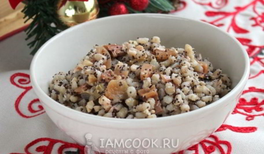 Рецепт кутьи из перловки