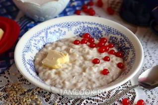 Перловая каша на молоке